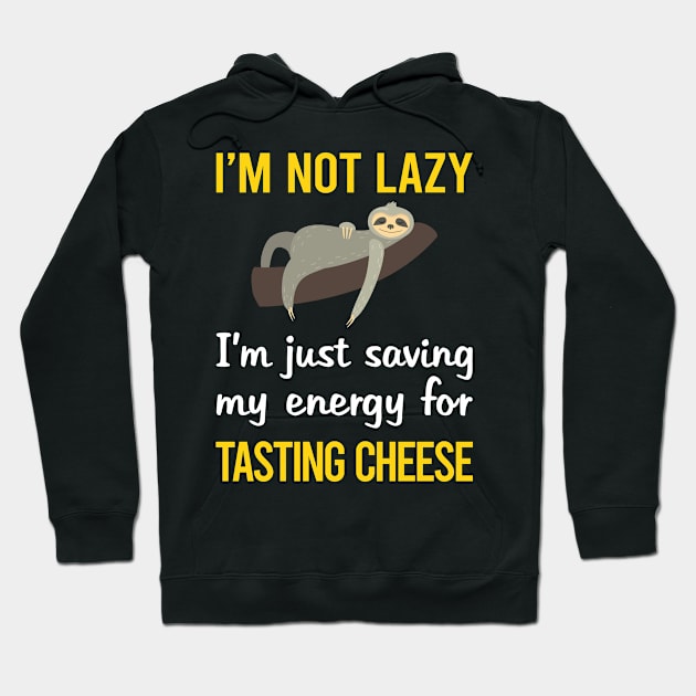 Funny Lazy Cheese Tasting Hoodie by blakelan128